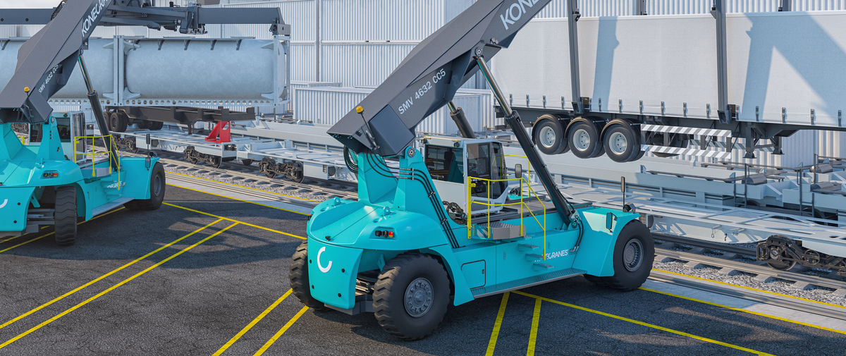 Intermodal and barge handling image